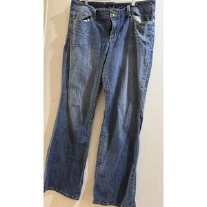 Seven7 Jeans Womens 16 Bootcut Medium Wash Stretch Denim